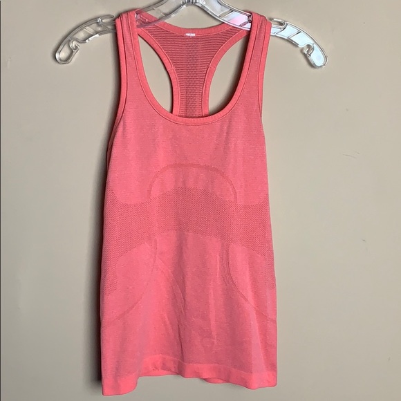 lululemon athletica Tops - Lululemon Swiftly Tech Racerback Pink Tank Top